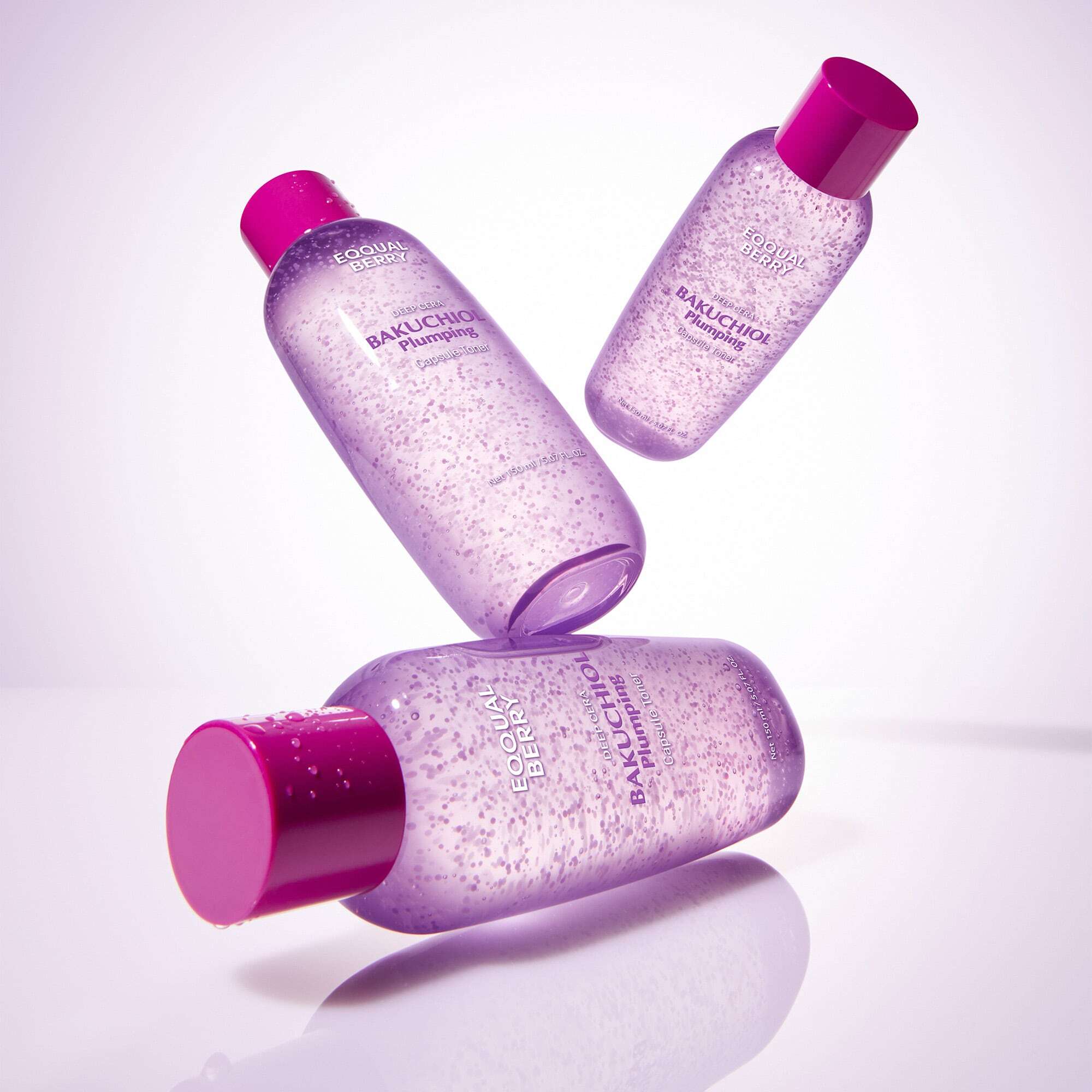 EQQUALBERRY - Bakuchiol Plumping Capsule Toner - 150ml